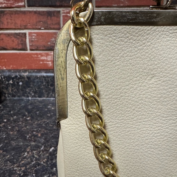 Vintage Coach Bonnie Cashin Era Kisslock Chain Bag Leather with Rainbow Stripe - Picture 2 of 15